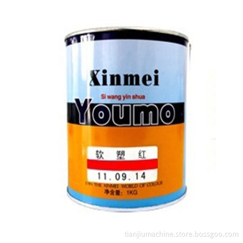 Plastic Bag Silk Screen Printing Inks and Chemicals for T-Shirts